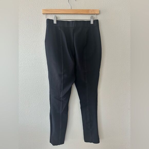 J Crew GiGi Pant Ponte Black With Side Zip Closure Size 6 - Picture 6 of 10